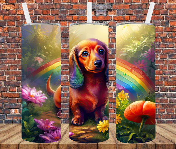 Dachshund - Tumbler Wrap Sublimation Transfers