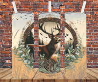 Deer- Tumbler Wrap Sublimation Transfers