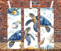 Sea Turtles- Tumbler Wrap - Sublimation Transfers