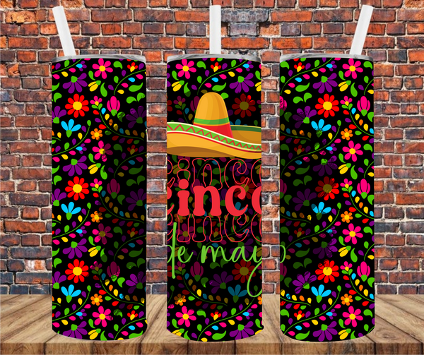 Cinco de Mayo - Tumbler Wrap Sublimation Transfers