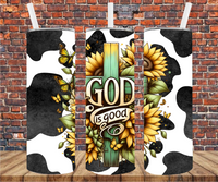 God Is Good - Tumbler Wrap - Sublimation Transfers