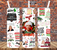 Christmas Movie - Tumbler Wrap - Sublimation Transfers