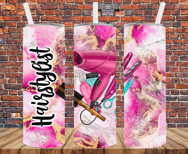 Hairstylist - Tumbler Wrap - Sublimation Transfers