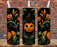 Jack-O-Lantern - Tumbler Wrap - Sublimation Transfers