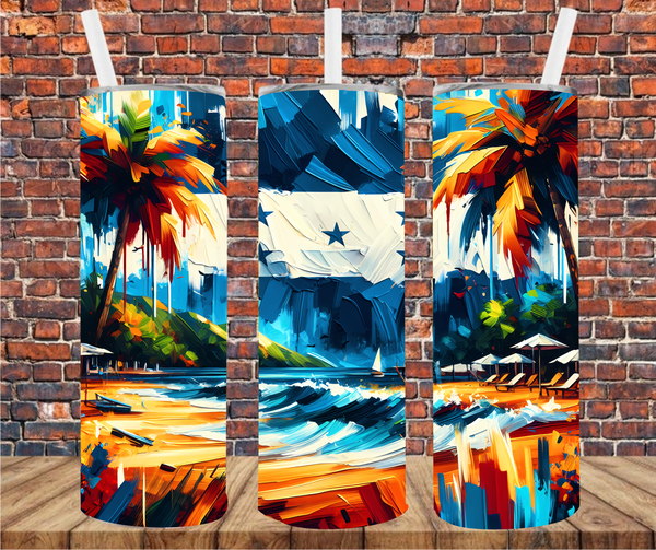 Honduras - Tumbler Wrap - Sublimation Transfers