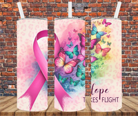 Hope Takes Flight - Tumbler Wrap - Sublimation Transfers