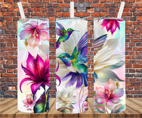 Hummingbird - Tumbler Wrap - Sublimation Transfers