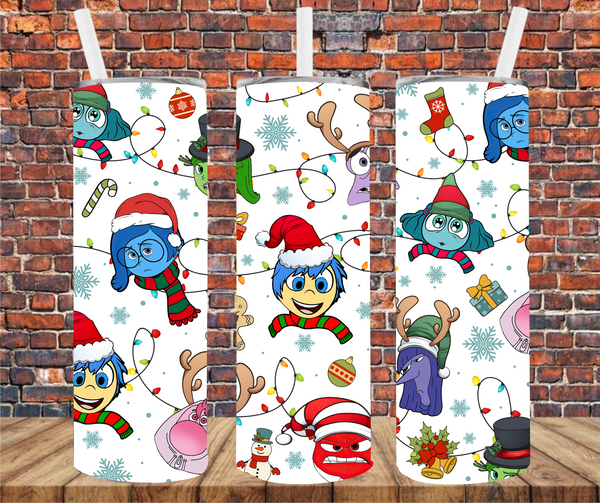 Christmas Characters - Tumbler Wrap - Sublimation Transfer