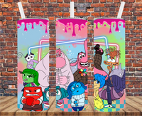 Character - Tumbler Wrap - Sublimation Transfers