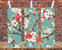 Floral - Tumbler Wrap - Sublimation Transfers