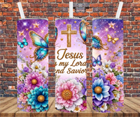 Jesus Is My Lord & Savior - Tumbler Wrap - Sublimation Transfers