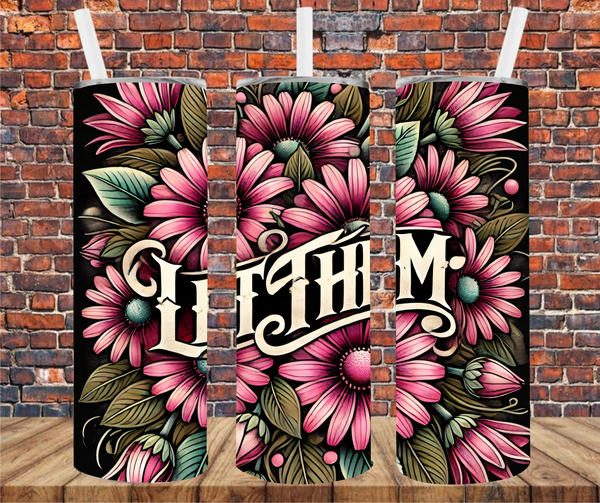 Let Them - Tumbler Wrap - Sublimation Transfers