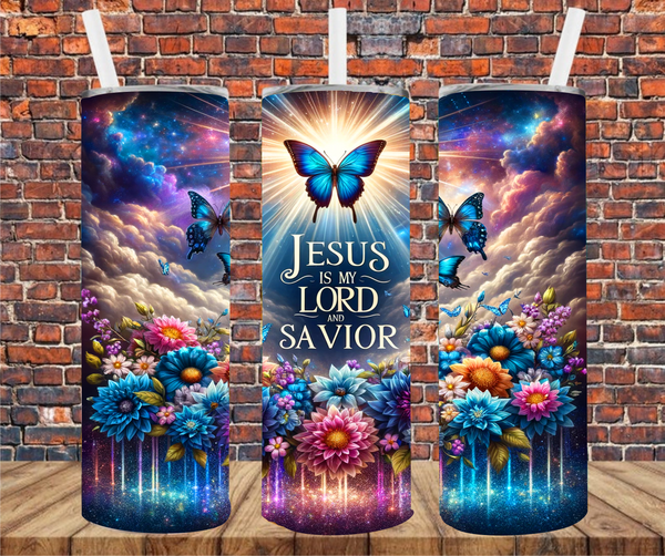 Jesus Is My Lord & Savior - Tumbler Wrap - Sublimation Transfer