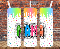 Mama - Tumbler Wrap - Sublimation Transfers