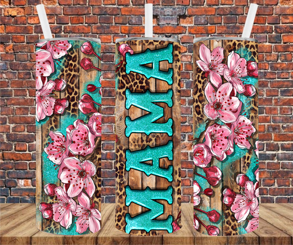 Mama - Tumbler Wrap Sublimation Transfers