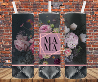 Mama Floral - Tumbler Wrap - Sublimation Transfers