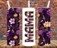 Mama- Tumbler Wrap - Sublimation Transfers