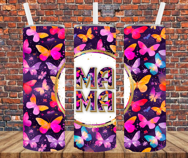 Mama- Tumbler Wrap - Sublimation Transfers