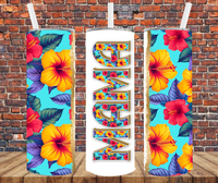 Mama- Tumbler Wrap - Sublimation Transfers