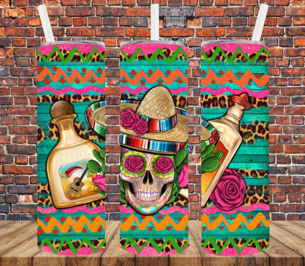 Fiesta - Tumbler Wrap Sublimation Transfers