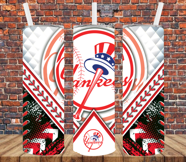 Pro Team Baseball - Tumbler Wrap Sublimation Transfers