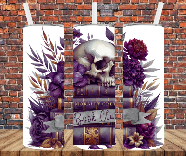 Morally Grey Book Club - Tumbler Wrap Sublimation Transfers