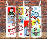 Christmas Movie - Tumbler Wrap - Sublimation Transfer