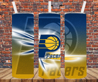 Pacers - Tumbler Wrap - Sublimation Transfers