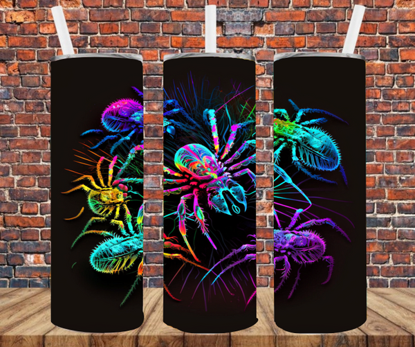 Spiders - Tumbler Wrap - Sublimation Transfers