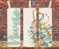 Nurse - Tumbler Wrap Sublimation Transfers