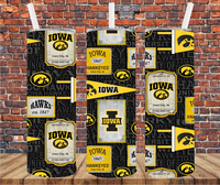 College - Tumbler Wrap - Sublimation Transfers