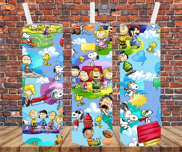 Character - Tumbler Wrap - Sublimation Transfers