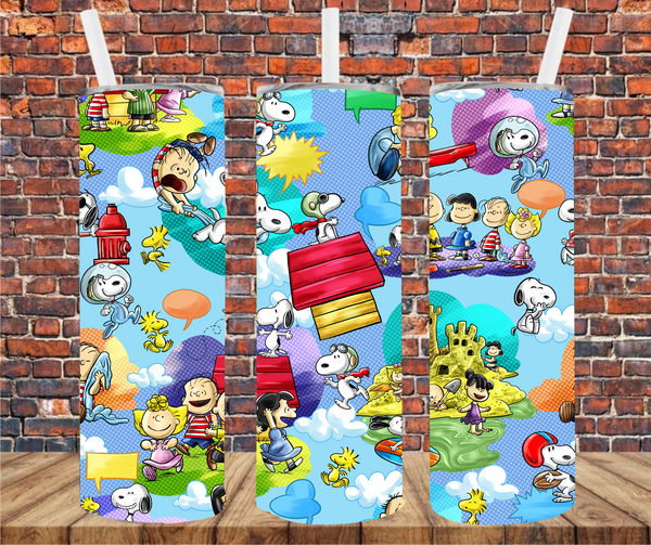 Character - Tumbler Wrap - Sublimation Transfers