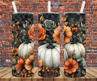 Fall Pumpkins - Tumbler Wrap Sublimation Transfers