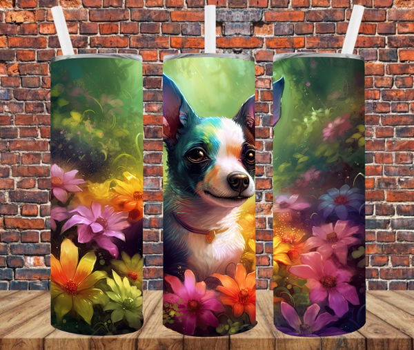 Baby Puppy - Tumbler Wrap Sublimation Transfers