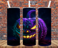 Jack-o-lantern - Tumbler Wrap - Sublimation Transfers