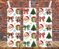 Christmas Elements - Tumbler Wrap - Sublimation Transfer