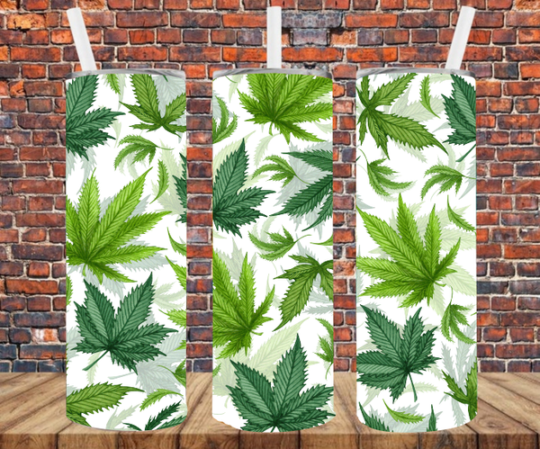 420 Leaves - Tumbler Wrap - Sublimation Transfers