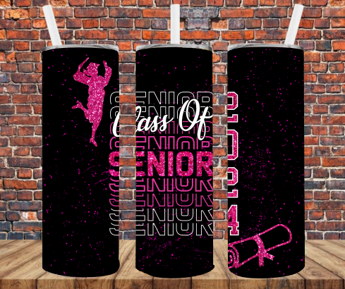 Class of 2024 Senior - Tumbler Wrap - Sublimation Transfers