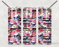 Sugar Skulls - Tumbler Wrap Sublimation Transfers