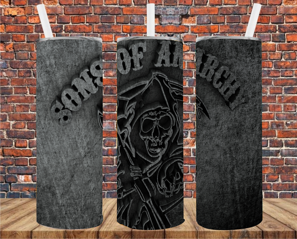 TV Series- Tumbler Wrap - Sublimation Transfers