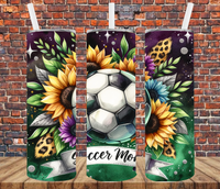 Soccer Mom - Tumbler Wrap - Sublimation Transfers