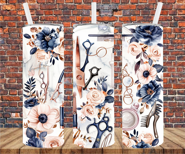 Hair Stylist Tools - Tumbler Wrap - Sublimation Transfers