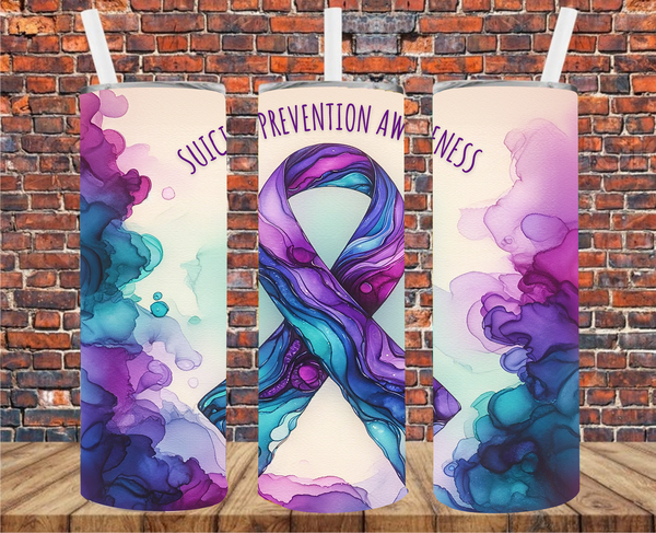 Suicide Prevention Awareness - Tumbler Wrap - Sublimation Transfers