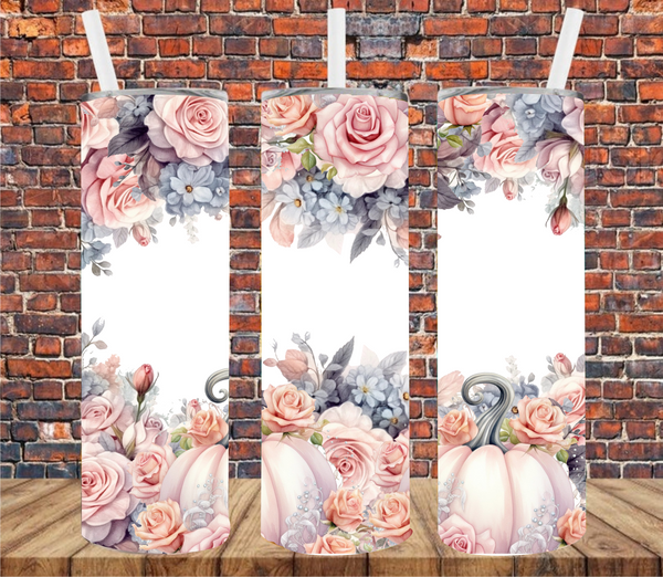 Floral - Tumbler Wrap - Sublimation Transfers