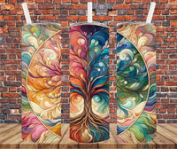 Pastel Tree of Life - Tumbler Wrap - Sublimation Transfers