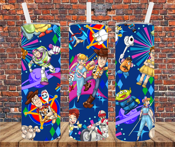 Character - Tumbler Wrap - Sublimation Transfers