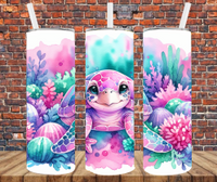 Sea Turtle - Tumbler Wrap - Sublimation Transfers