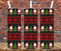 Ugly Christmas Sweater - Tumbler Wrap - Sublimation Transfers