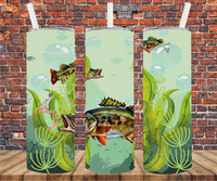 Underwater Fish - Tumbler Wrap Sublimation Transfers